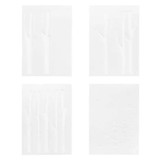4" x 6" Birch Tree Print Layering Stencil Set by Recollections™ {1}