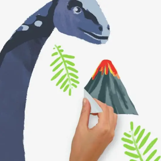 RoomMates Brachiosaurus Dino Peel & Stick Giant Decals {6}