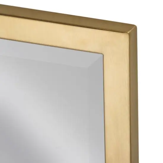 Head West Classic Gold Metal Framed Wall Mirror - 30" x 24" {6}