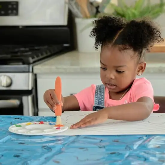 Ready 2 Learn Multisize Triangle Grip Paint Brushes, 6 Sets {4}