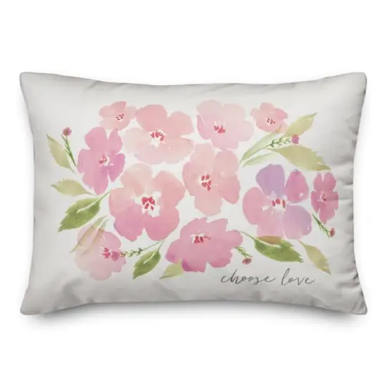 Choose Love Throw Pillow {1}