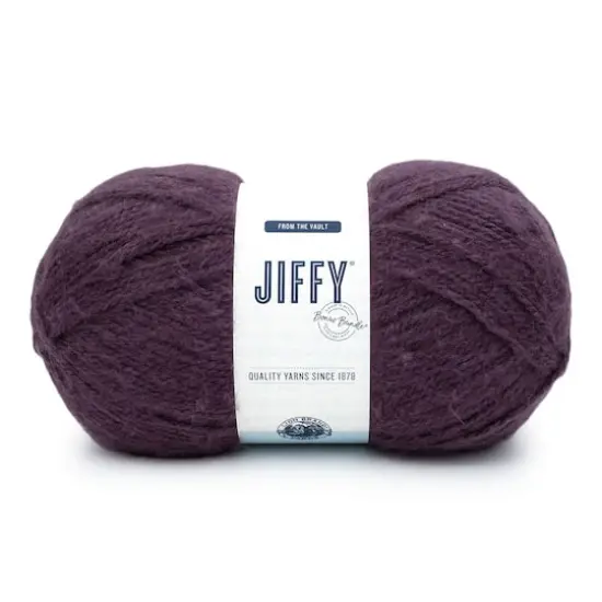 Lion Brand&reg; Jiffy&reg; Bonus Bundle Yarn Eggplant {1}