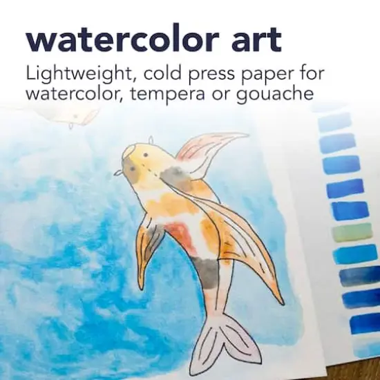Strathmore&reg; 200 Series Cold-Pressed Watercolor Paper Pad {5}