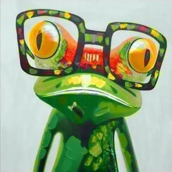 Crafting Spark Colorful Frog Diamond Painting Kit {3}