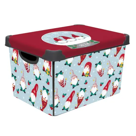 Simplify Holiday Gnome Sweet Gnome Storage Tote {1}
