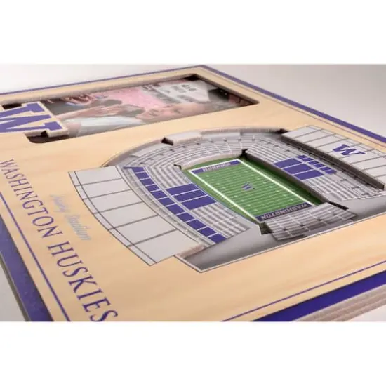 College Football 3D StadiumViews Picture Frame Washington Huskies {5}