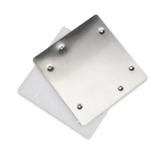 Swim Central 8.25" Stainless Steel HydroTools Swimming Pool Wall Skimmer Winterizing Plate {1}