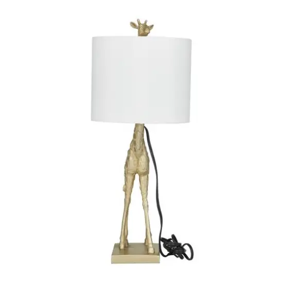 23" Gold Eclectic Accent Lamp {10}
