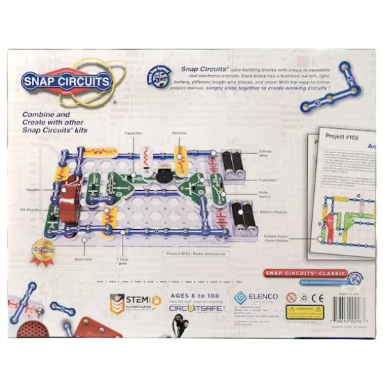 Elenco&reg; Snap Circuits&reg; SC-300 Exploration STEM Educational Kit {3}