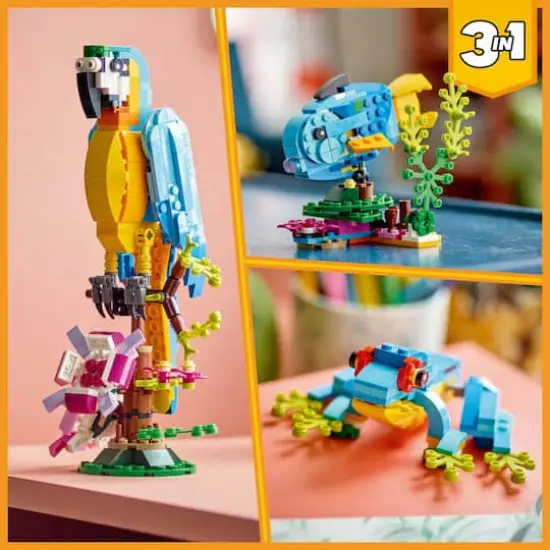 LEGO&reg; Creator Exotic Parrot 31136 Building Toy Set (253 Pieces) {5}