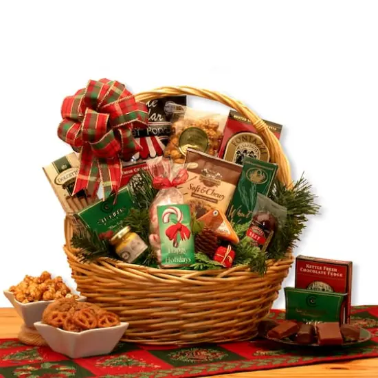 Holiday Celebrations Holiday Gift Basket {1}