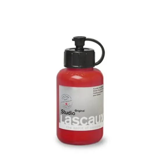 Lascaux Studio Acrylic Paint, 85mL 925 Carmine Red {1}