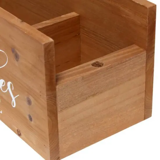 Elegant Designs 15.75" Kitchen Organizer Natural Wood {8}