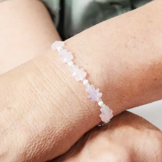 Pink Glass Bear Faceted Beads, 9mm by Bead Landing&trade; {5}