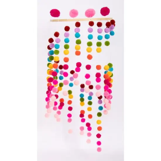 Kids Crafts Discover Like Maria Bead Stair Pom Pom Mobile Craft Kit {3}