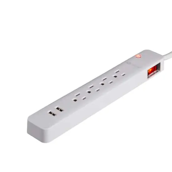 OttLite Charge & Protect Power Strip {4}