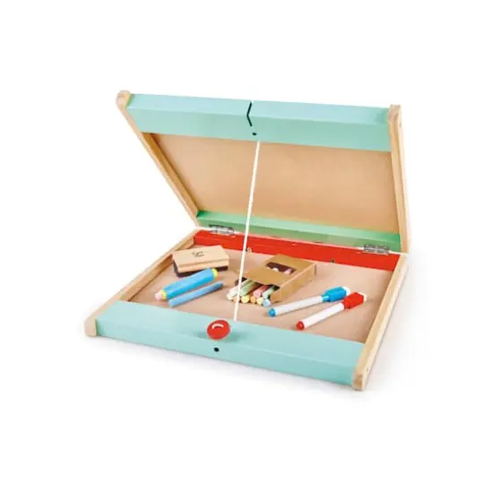 Hape Store & Go Easle Double-Sided Blackboard & Magnetic Whiteboard {4}