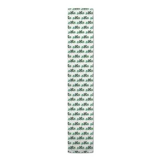 72" Shamrock Trio Poly Twill Table Runner {1}