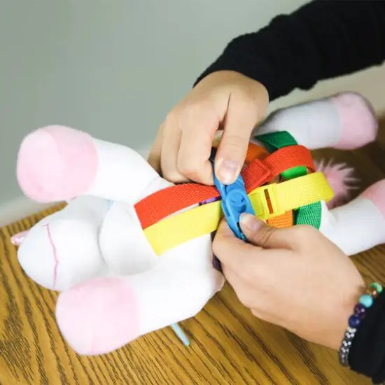 Bouncyband&reg; Unicorn Busy Bee Sensory Activity Toy {7}
