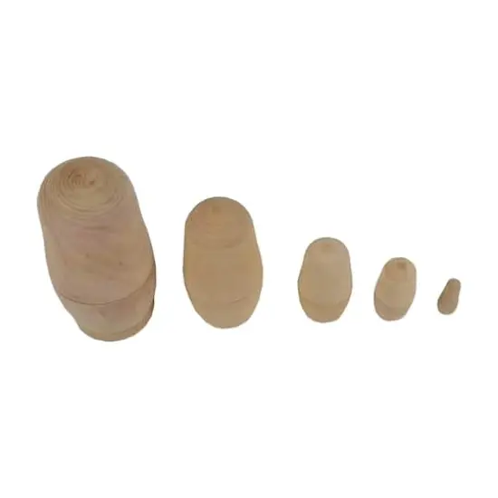 Unfinished Wood Nesting Doll Set by Make Market&reg; {3}