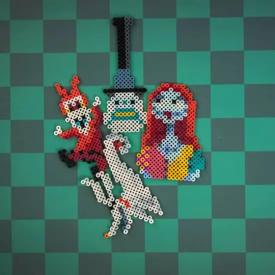 Perler&trade; The Nightmare Before Christmas Fused Bead Kit {8}