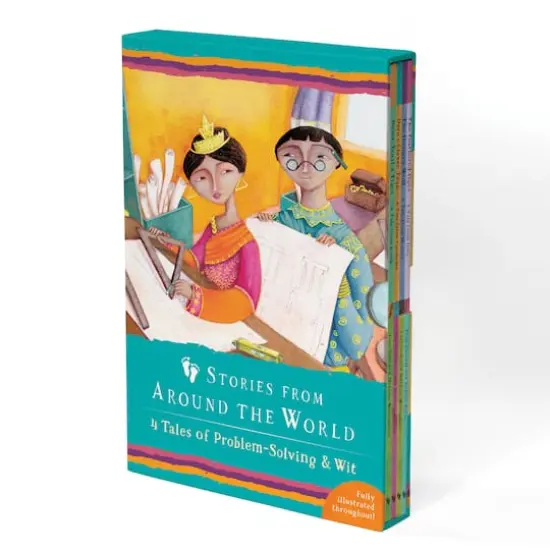 Barefoot Books Stories from Around the World Global Chapter Book Boxed Set: 4 Tales of Problem-Solving & Wit {1}