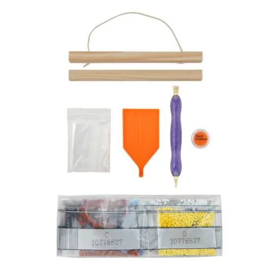 8" x 10" Horror Diamond Art Kit with Magnetic Frame by Make Market&reg; {4}