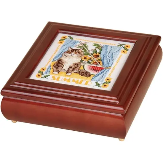 Sudberry House Mahogany Betsy Square Box {3}