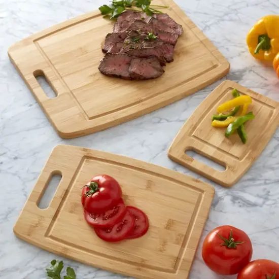 Sabatier Bamboo Cutting Board Set {3}