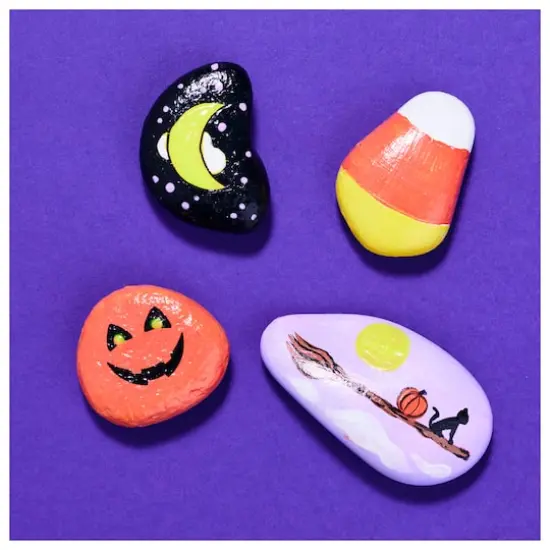 Creativity for Kids&reg; Hide & Seek Halloween Rocks {4}