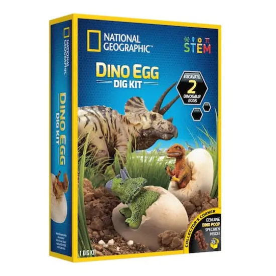 National Geographic&trade; Dino Egg Dig Kit {6}