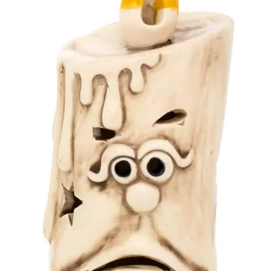 7" Ghostface White Candle with LED Lights {4}