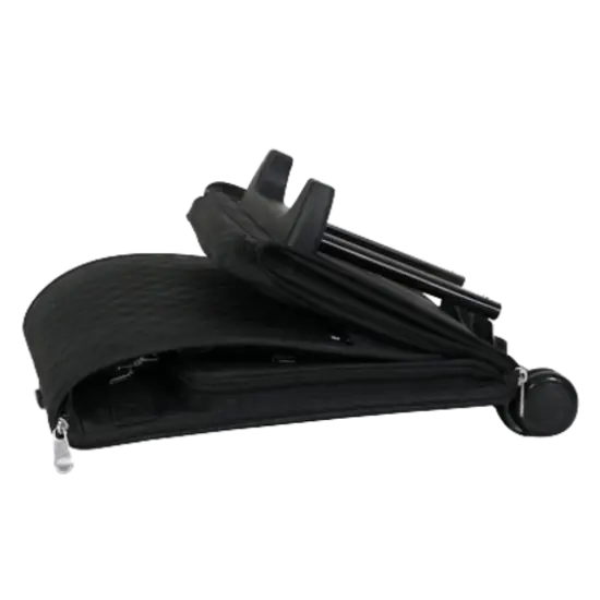 Everything Mary Black Quilted Deluxe Rolling Papercraft Craft Case {6}