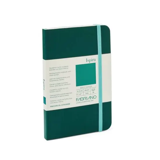 Fabriano&reg; Ispira Blank Soft Cover Notebook Green {1}