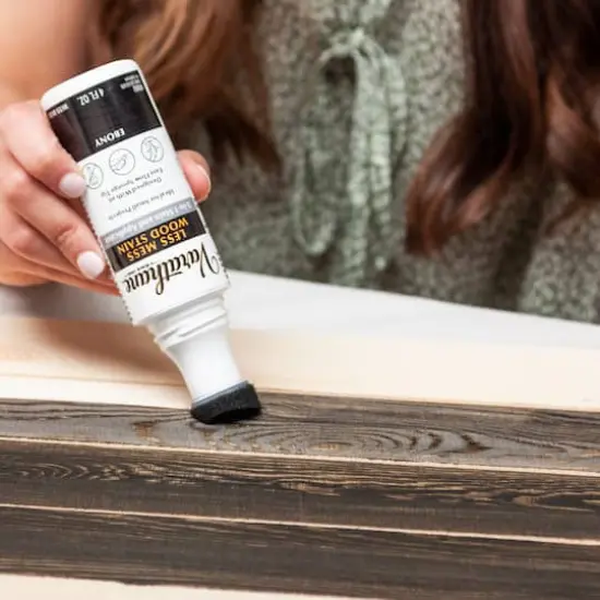 Varathane&reg; 2-in-1 Applicator & Wood Stain, 4oz. Ebony {6}