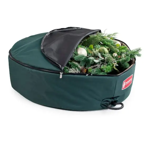 TreeKeeper Padded Christmas Wreath Storage Container {1}