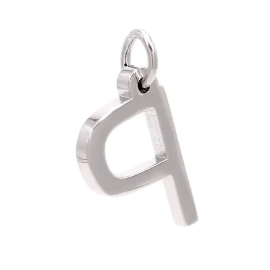 Sterling Silver Alphabet Charm by Bead Landing&trade; P {8}
