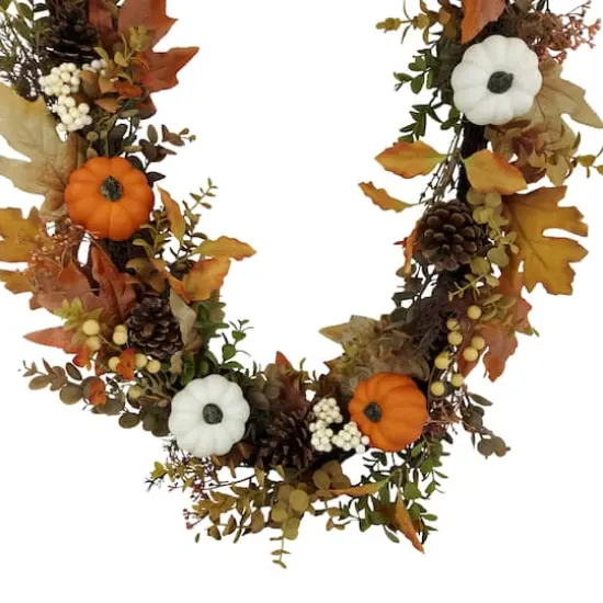 6ft. Pumpkin & Pinecone Mix Garland by Ashland&reg; {3}