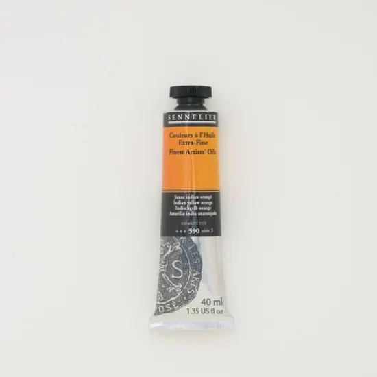 Sennelier Artists' Oil Color, 40mL 590 Indian Yellow Orange S3 {1}