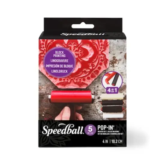 Speedball&reg; Pop-In&trade; Brayer Set {1}