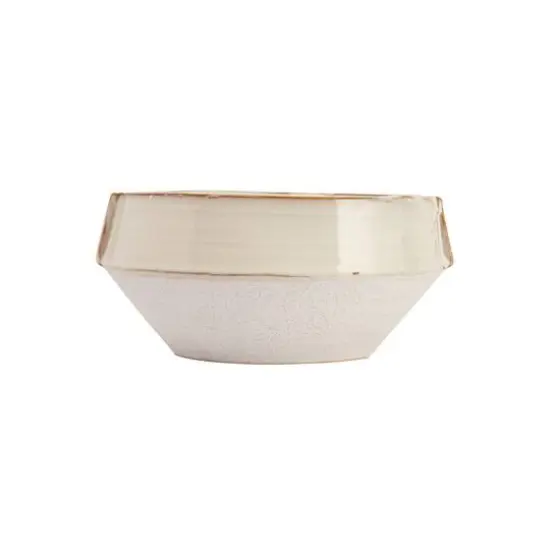 Hello Honey&reg; 9" Ivory Reactive Glaze Stoneware Planter {3}