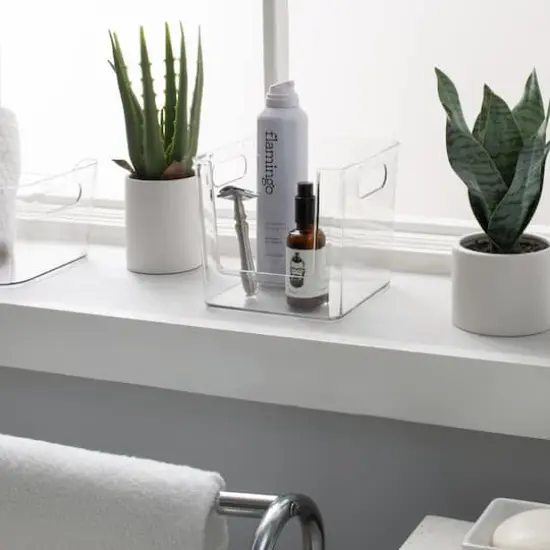 Simplify Square Open Front Organizer Bin {4}