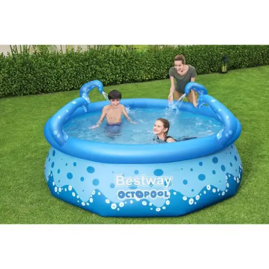 Bestway&reg; H2OGO!&reg; 9ft. OctoPool Inflatable Spray Pool {4}