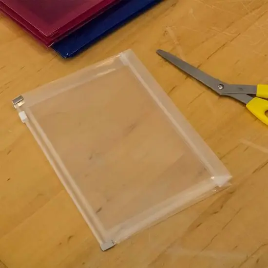 JAM Paper 5.25" x 8" Clear Plastic Zip Closure Envelopes, 12ct. {6}