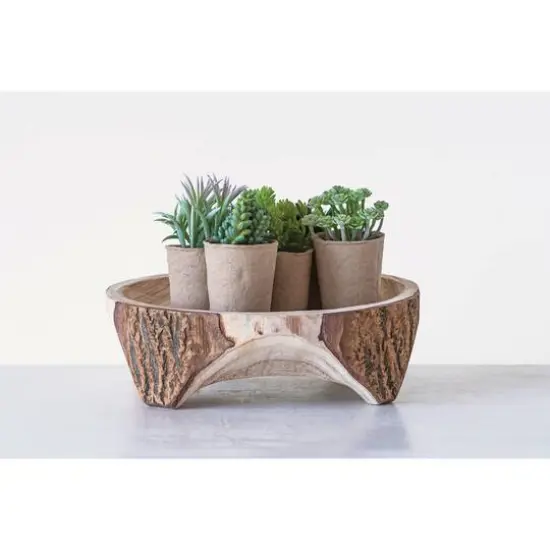 Hello Honey&reg; Faux Succulent In Paper Pot Set, 6ct. {3}