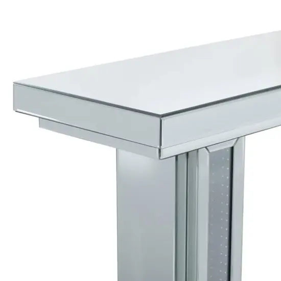 Silver Glam Wood Console Table, 32" x 48" {7}
