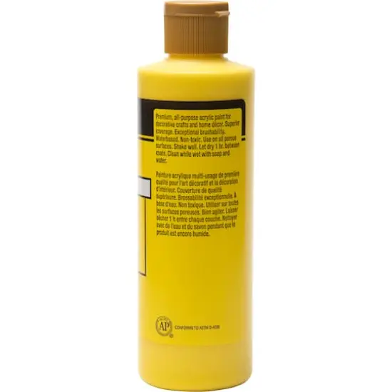 FolkArt&reg; Acrylic Paint, 8oz. Daffodil Yellow {5}