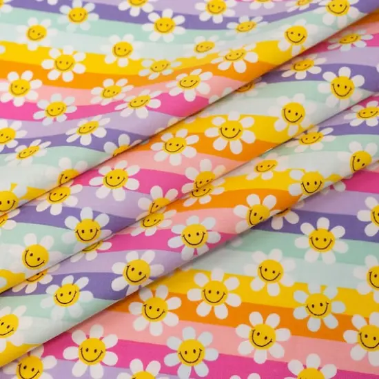 SINGER Modern Daisy Cotton Fabric Bundle {6}