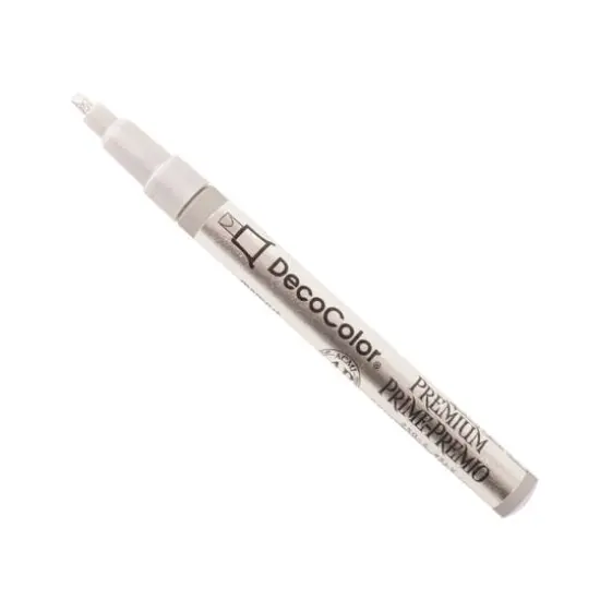 DecoColor&reg; Premium Leafing Paint Marker Silver {1}