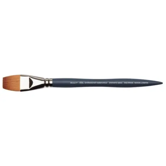 Winsor & Newton&trade; Professional Watercolor Synthetic One Stroke Brush {1}